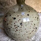 Ceramic table lamp and fabrics