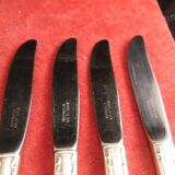 Service of 12 silver metal entremets Regency Sheffield