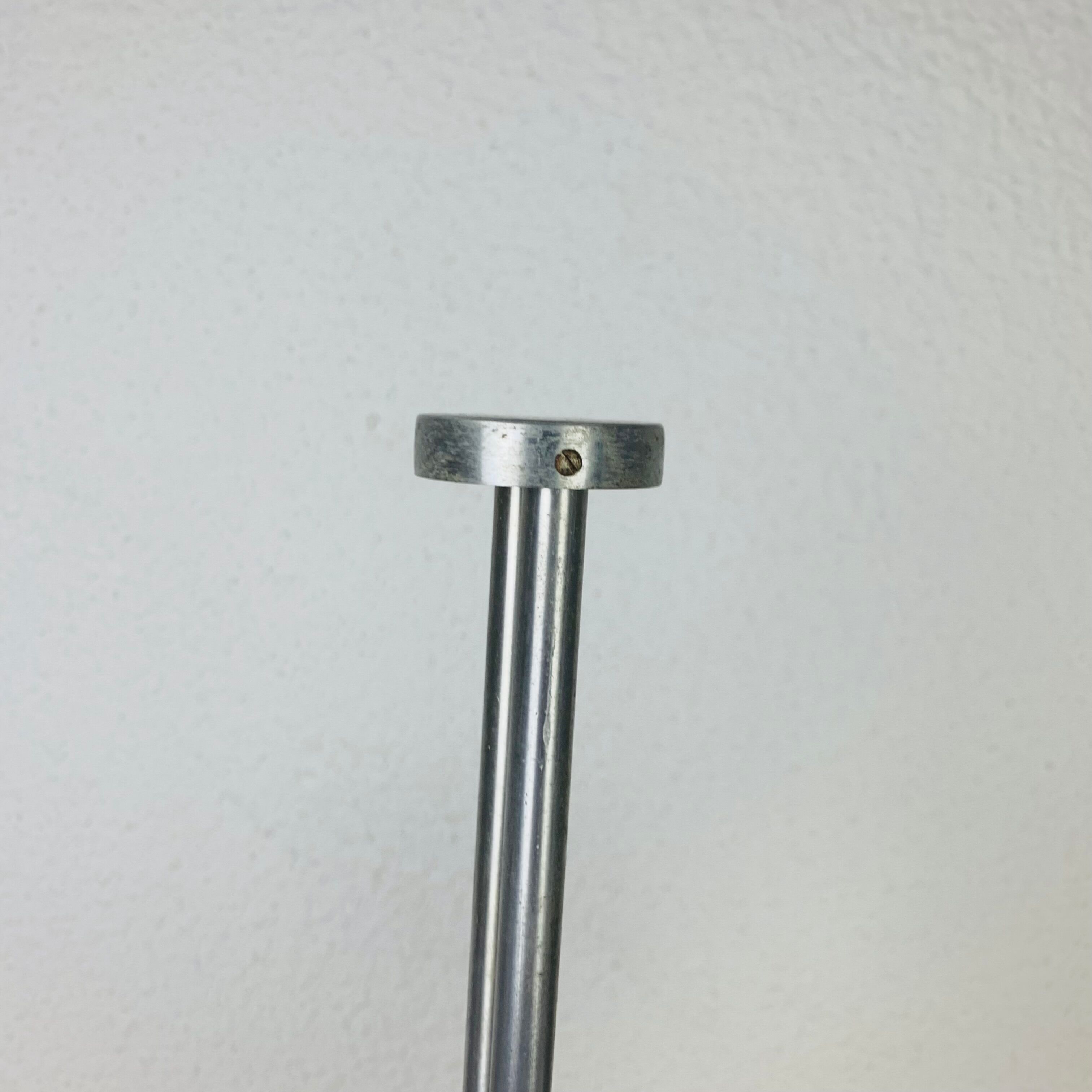 Spot lamp eyeball brushed aluminum 70s