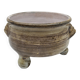 Jacques Pouchain tripod pocket emptier, Dieulefit workshop, French ceramics 1960
