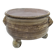 Jacques Pouchain tripod pocket emptier, Dieulefit workshop, French ceramics 1960