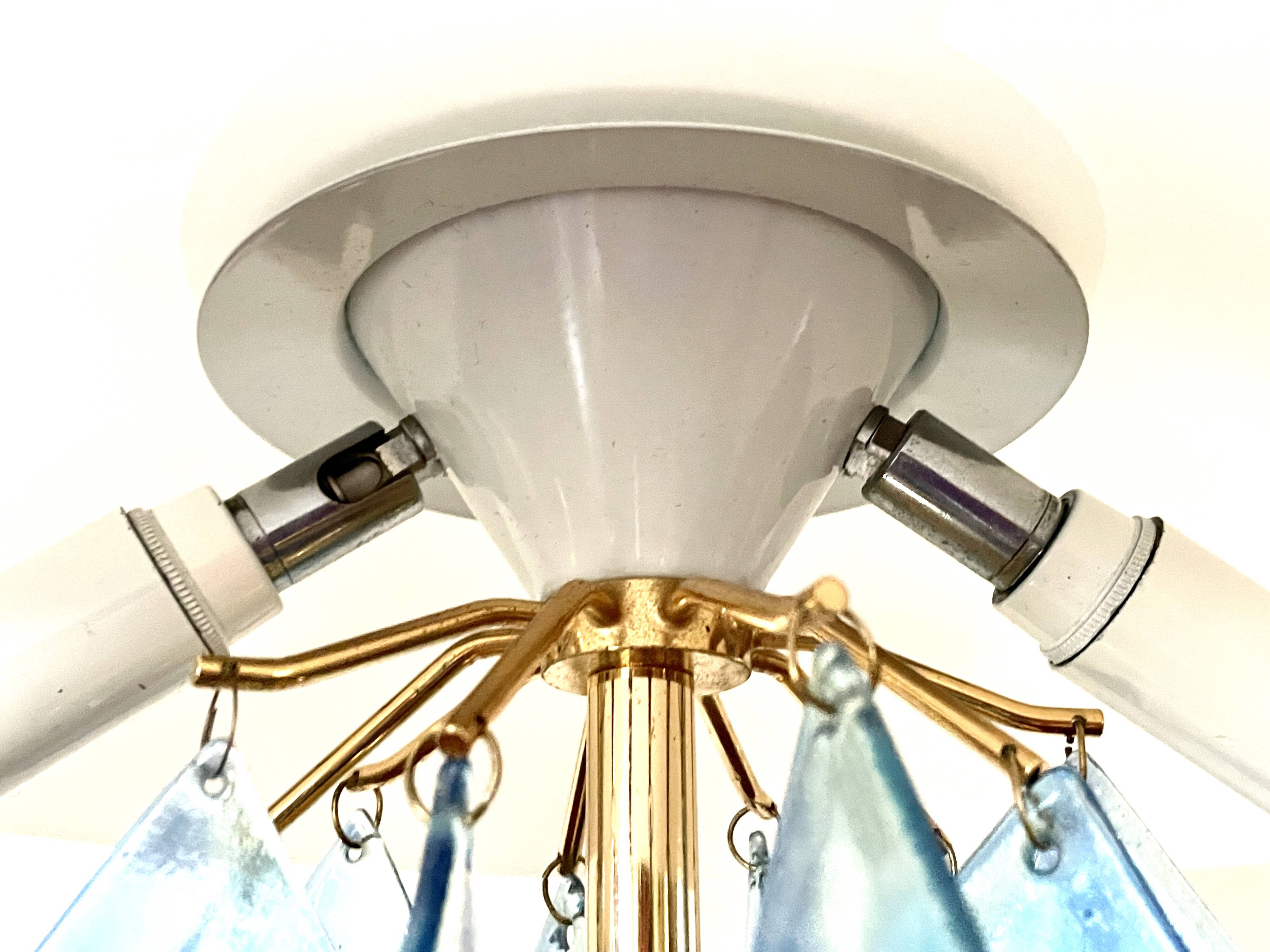 Lampe champignon Murano 1980