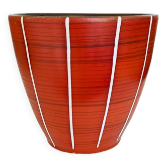 Mid Century Ceramic Flower Pot