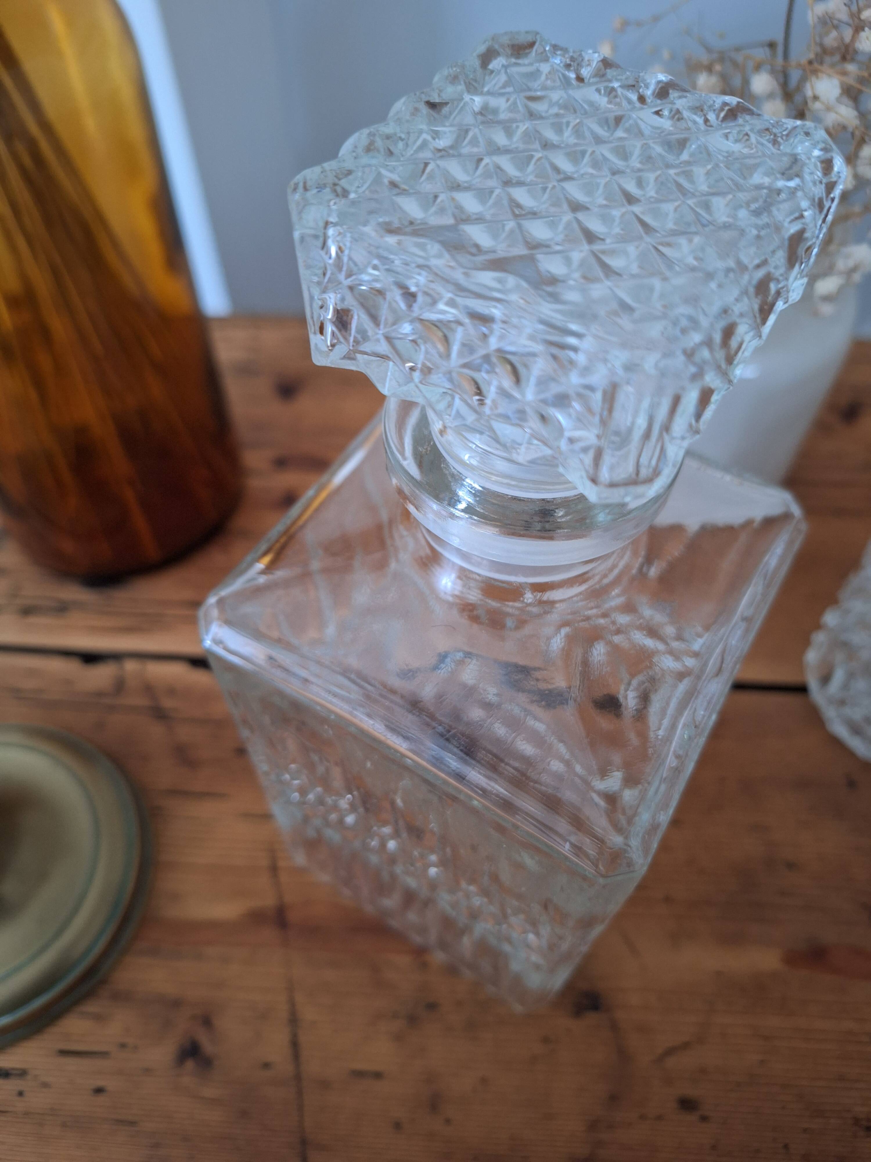 Vintage whiskey decanter