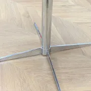 Retro coffee table with a star-shaped metal base, 1970s.