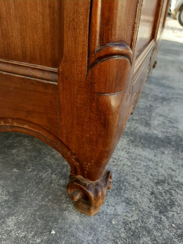 Coffre de mariage style Louis XV