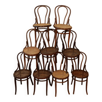 Set of 12 fischel bistro chairs n18