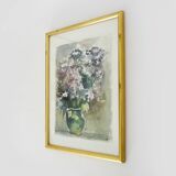 Oil on wood by Riccardo Capone Procession 50s 60s