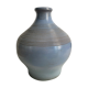 Vase en céramique bleu
