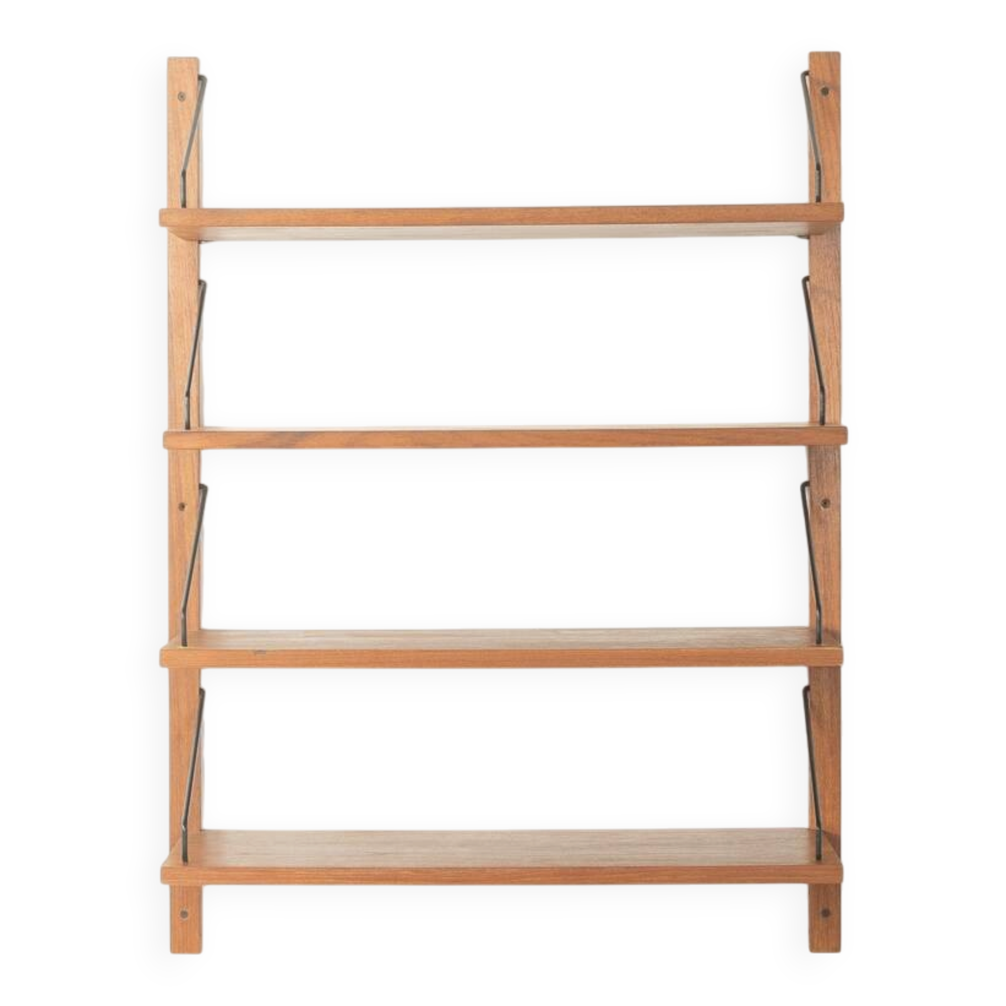 Elegant wall shelf by Poul Cadovius, 1950s, teak