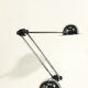 Desk lamp vintage metal chrome articulated arm post-modernist design 1980s