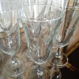 Antique champagne flutes