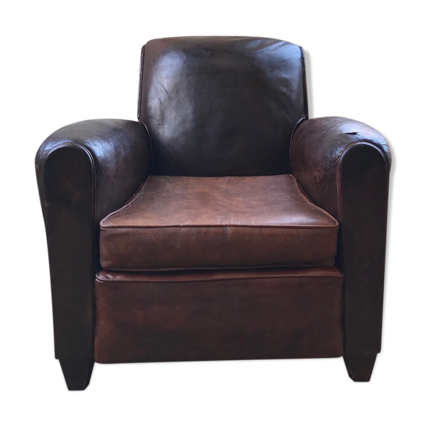 Leather club Armchair