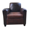 Fauteuil club en cuir