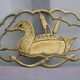 Golden table mat