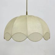 German mid-century "Cocoon" wavy chandelier by Goldkant, 1970s