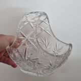 Bohemian crystal fruit basket
