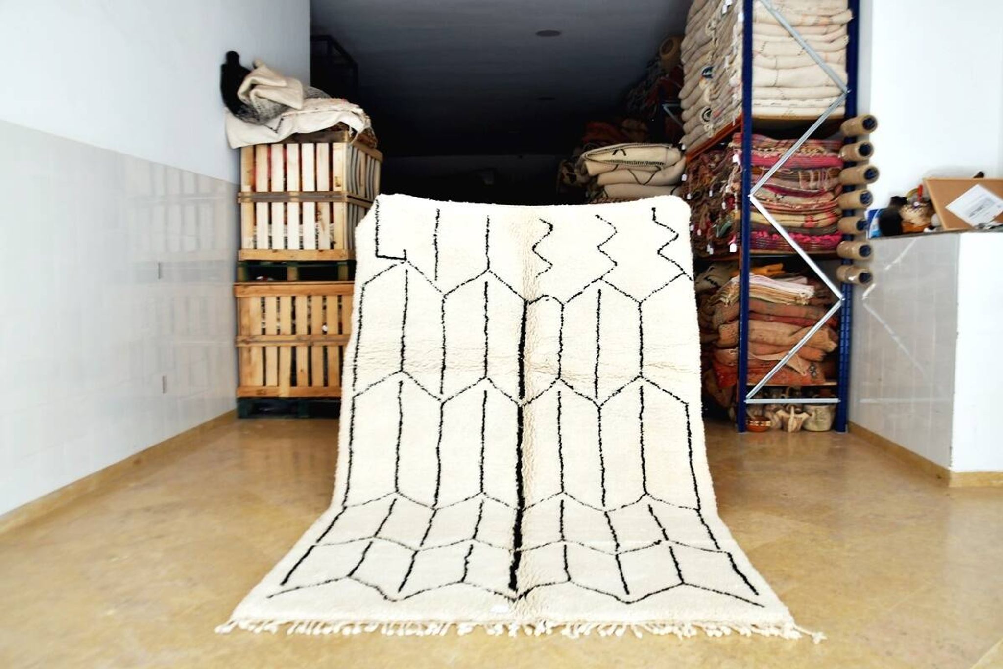 Tapis Beni Mrirt 257 x 157 cm Neuf
