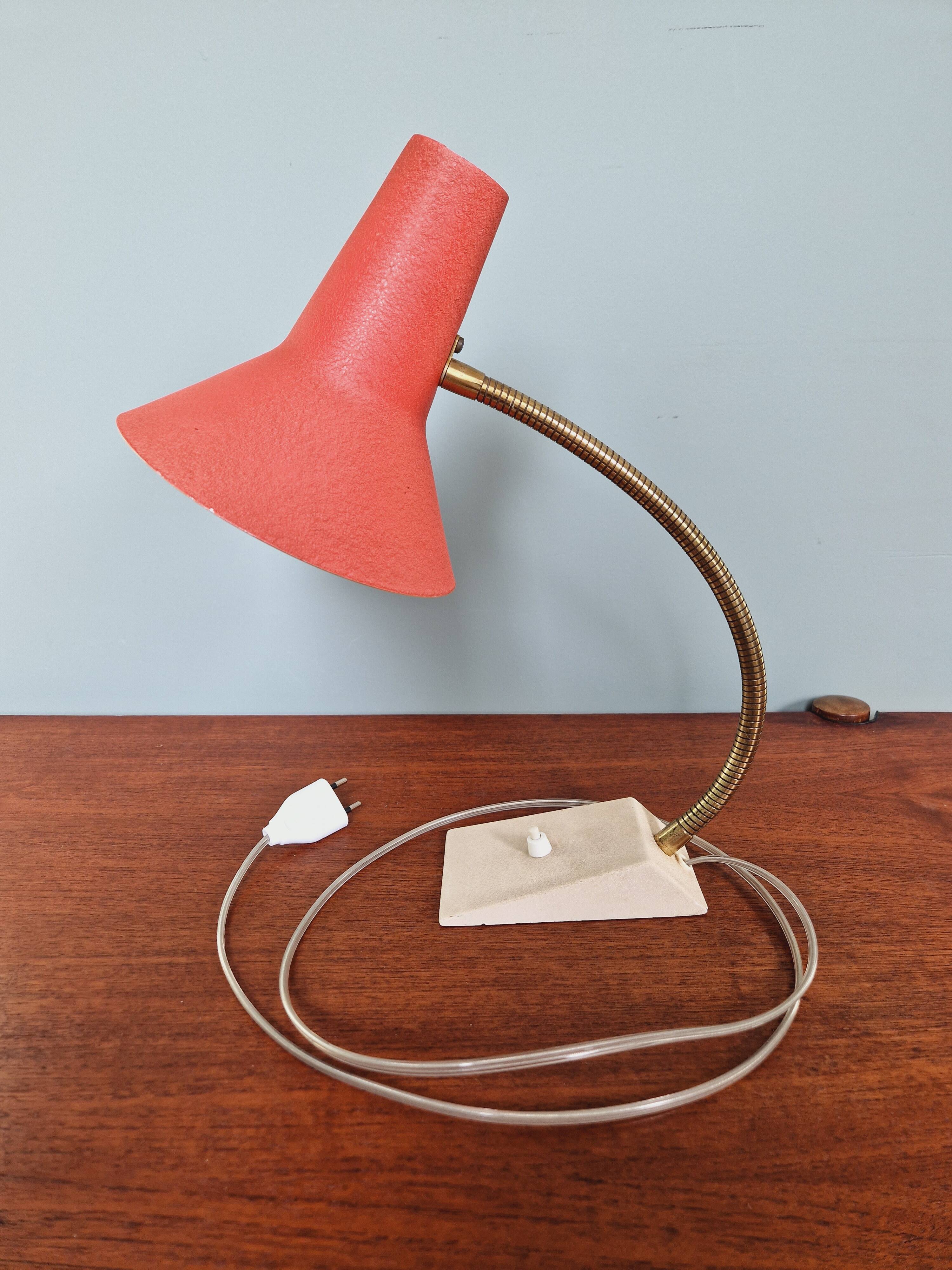 Vintage metal desk lamp, SIS (Germany), 1960s