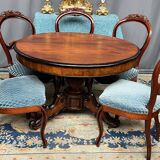 Napoleon III style table. Rosewood.