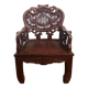 Vietnamese armchair carved in solid wood