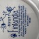 2 soup plates and 1 Myott Finlandia dish