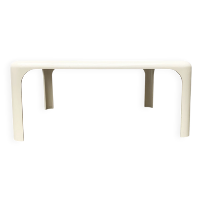 Table basse lounge Demetrio de l'ère spatiale italienne du milieu du siècle par Vico Magistretti pour Artemide