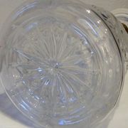 Engraved Crystal D'arques Crystal decanter