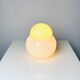 Daruma Picolla Model 5028 Milk Glass Sphere By Sergio Asti For Candle Milano, Italy 1980S