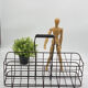 Old metal bottle rack