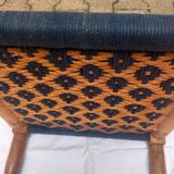 Braided ottoman