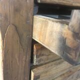 Oak craft cabinet has 13 drawers circa 40's / 50's