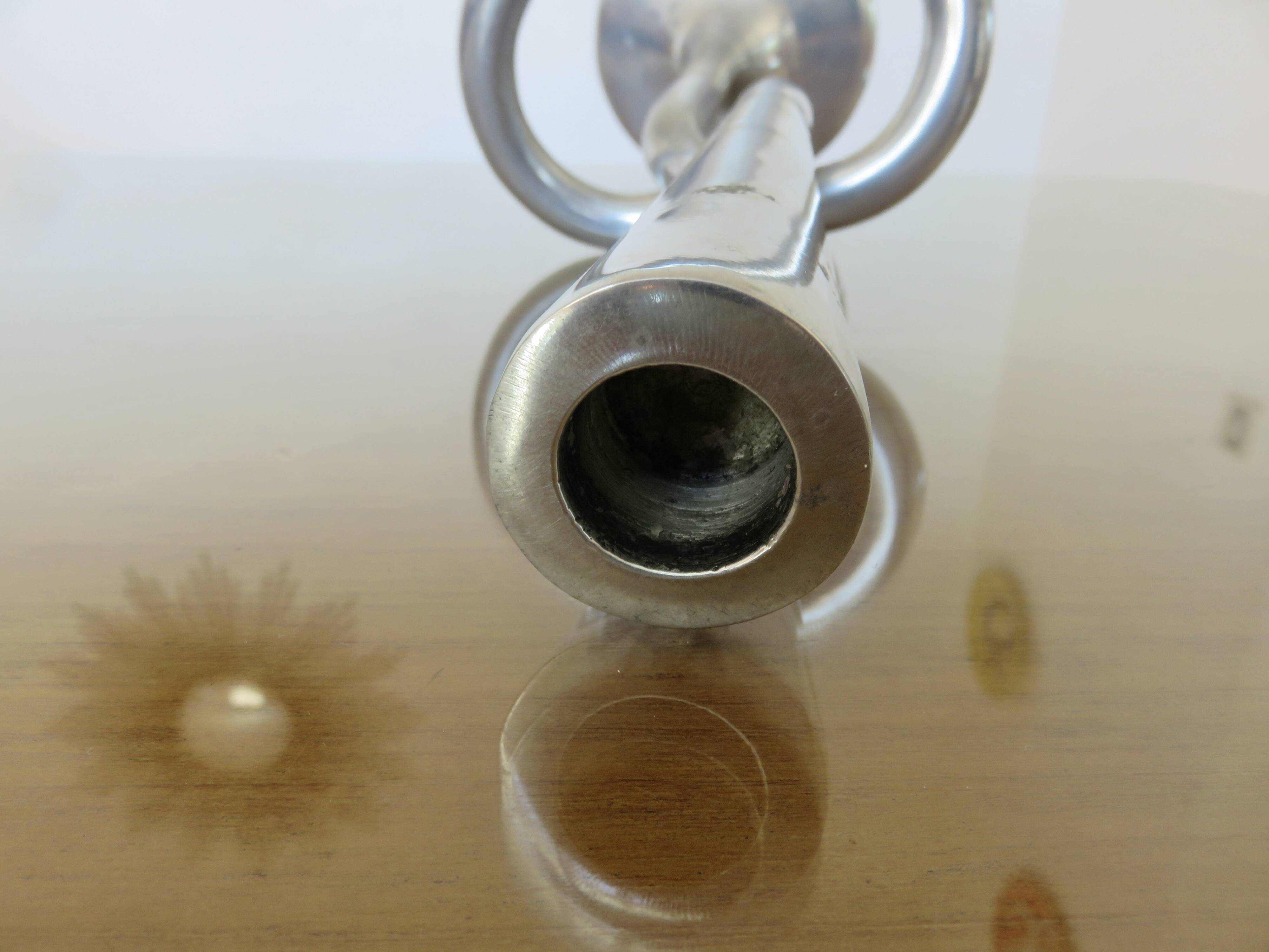 XXL candle holder by "Kare Design", cast aluminum, 1980s