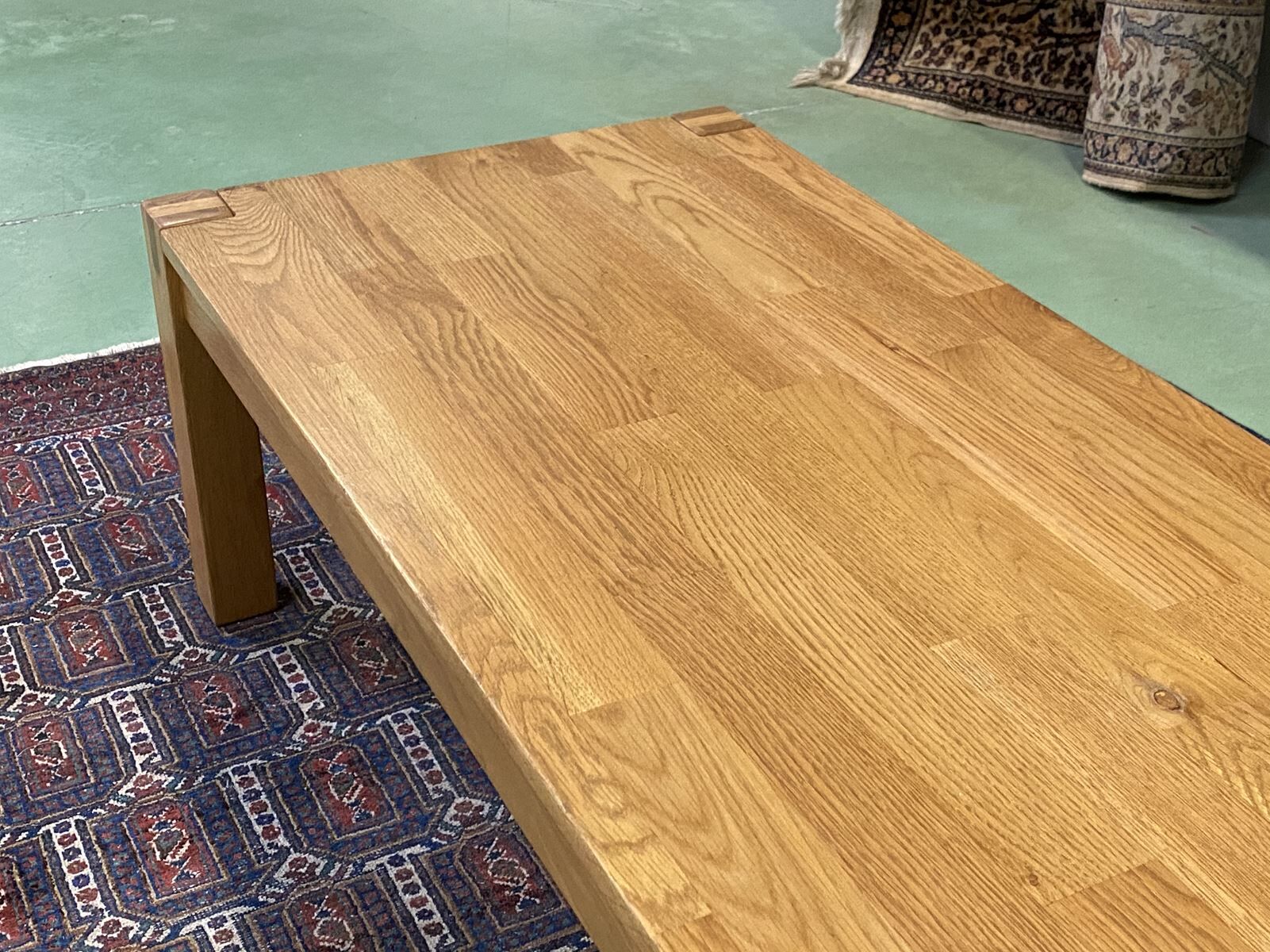 Modern oak coffee table