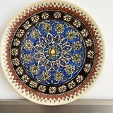 Decorative ceramic wall plate from iznik (Türkiye).