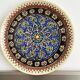 Decorative ceramic wall plate from iznik (Türkiye).