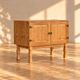 vintage sideboard | Brutalist cabinet | 1960s | Danish