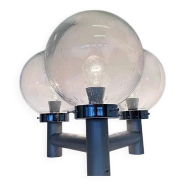 Rare XXL lampe murale en verre artistique du milieu du siècle - Environ années 1970