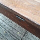 Old wooden table - (farm? Drapery?)
