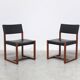 Pair of side chairs by Alfred Hendrickx for Belform, 1960s