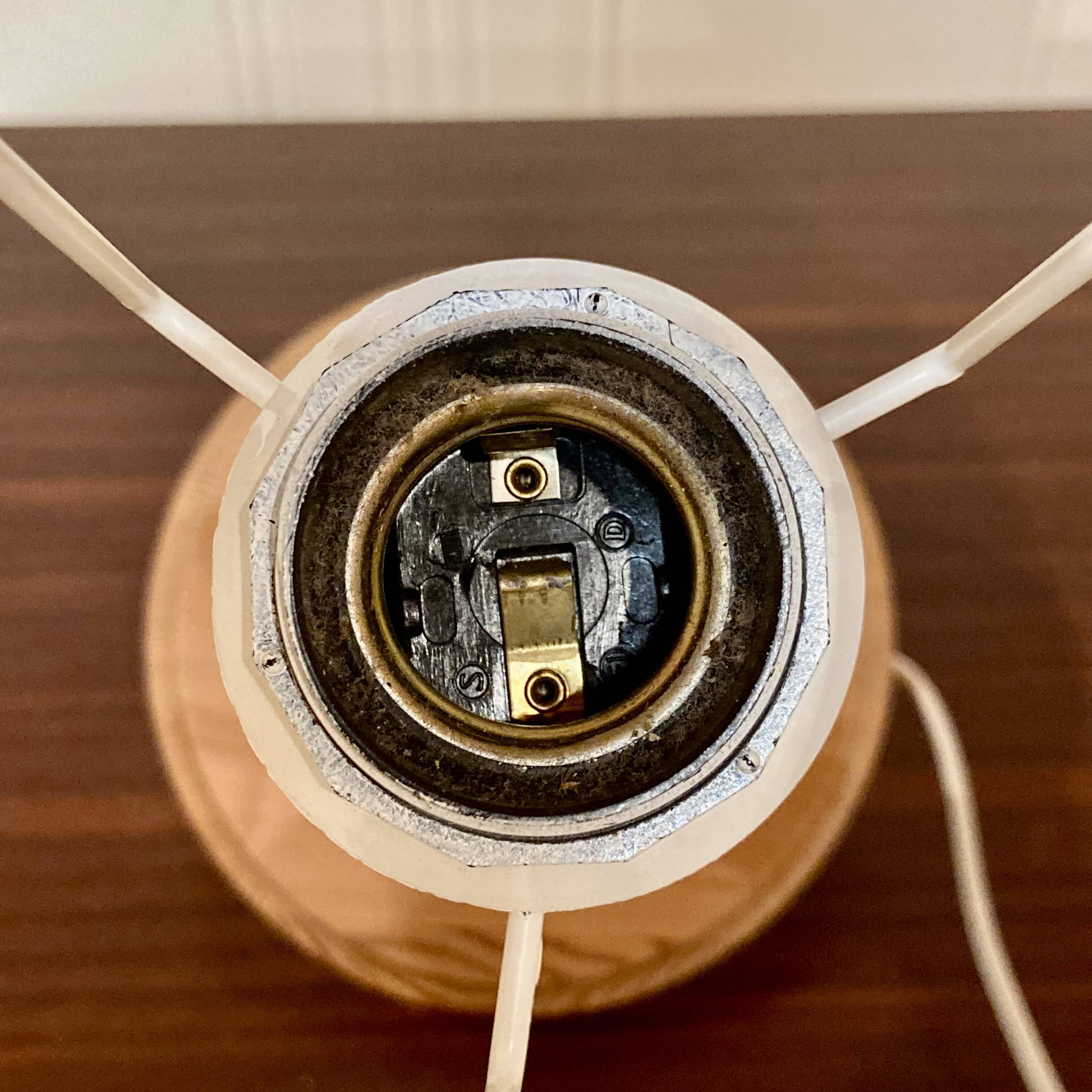 Pair of Scandinavian design lamps from the 1960s.