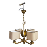 Lustre en laiton 1970