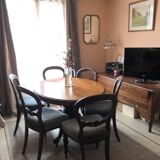 Set of 6 English chairs, Louis Philippe period