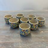 Multicolored cups