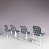 Set of 4 "Minni" chairs from the 1980s by Antonio Citterio for Halifax, Italy