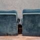 Paire de fauteuils crapaud + pouf :jean prevost des années 70