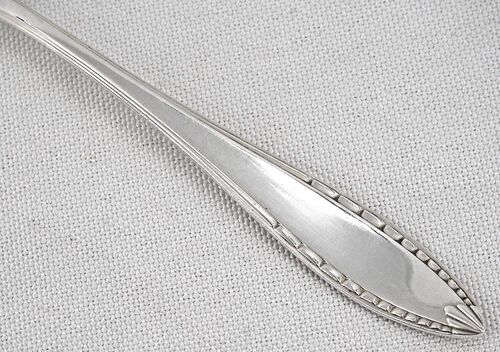 Christofle Albatros, Art Deco, 12 long cake forks, 16.5 cm.
