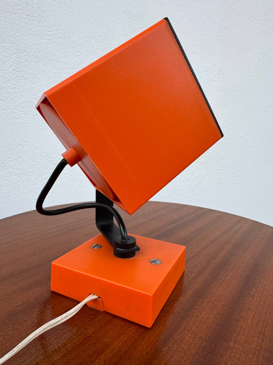 Philips orange wall lamp from the 1970s.