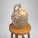Old Provençal glazed terracotta jug – 19th century – authentic patina