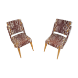 Lot de 2 chaises vintage